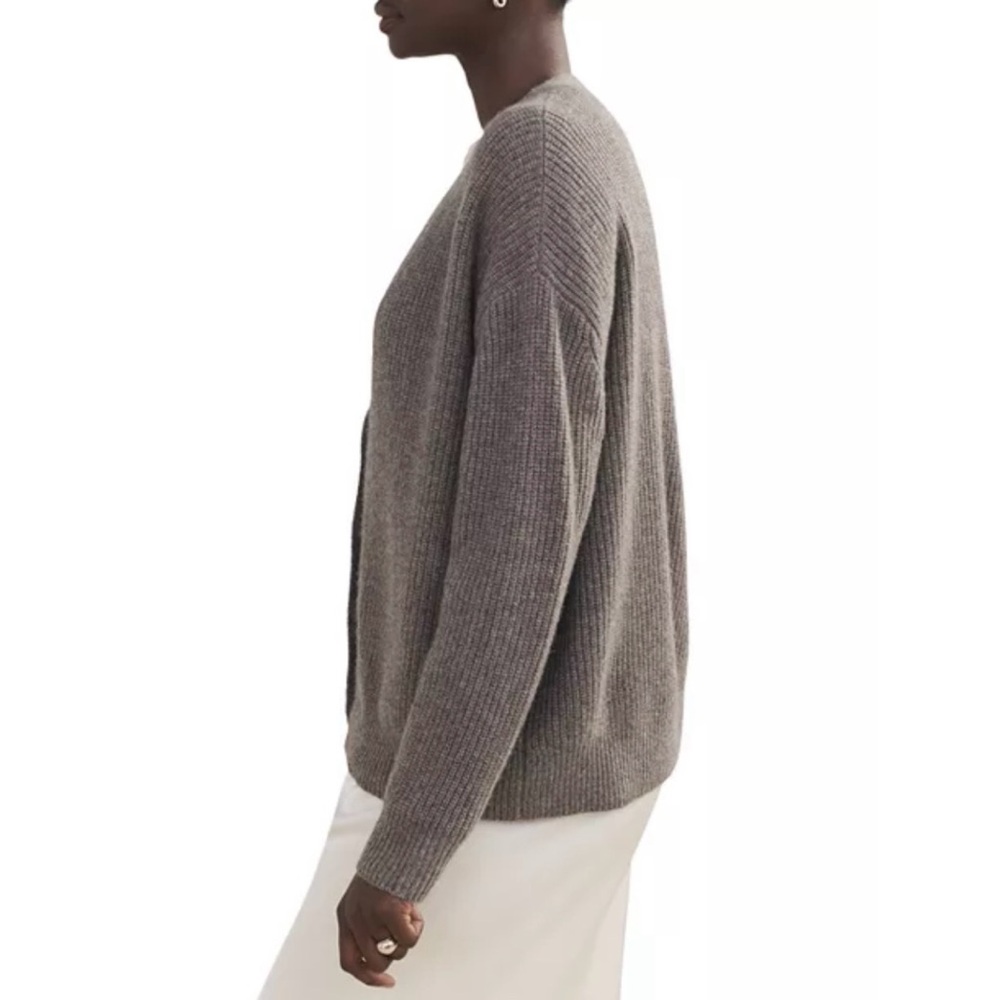 Jenni Kayne 100% Cashmere Cropped Cocoon Cardigan XL - Picture 3 of 12